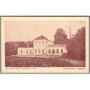 Den danske Klub for Wienerbrn i Wien - Klubbygningen i Augarten - Ubrugt