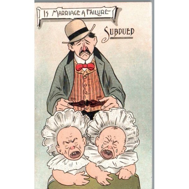 Humor - Postkort - Ubrugt