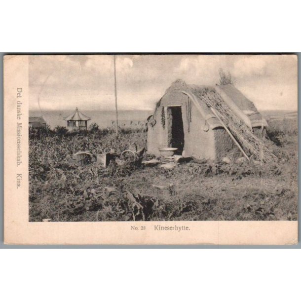 Det danske Missionsselskab  - Kina - Kineserhytte - Missioner  - Brugt