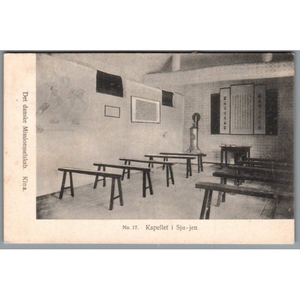 Det danske Missionsselskab  - Kina - Kapellet i Sju-jen  - Missioner  - Brugt