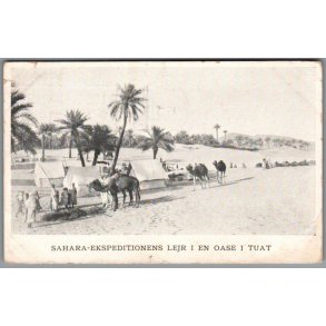 Sahara Ekspeditionens Lejr i en Oase i Tuat - Missioner  - Brugt