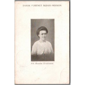 Dansk Forenet Sudan Mission - Frk. Hansine Kristiansen - Missioner  - Brugt
