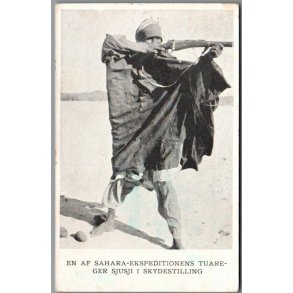 Sahara Ekspeditionens Tuareger Sjusi i skydestilling - Missioner  - Brugt