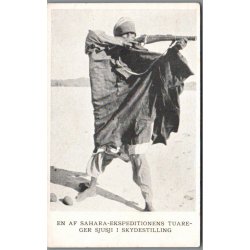Sahara Ekspeditionens Tuareger Sjusi i skydestilling - Missioner  - Ubrugt