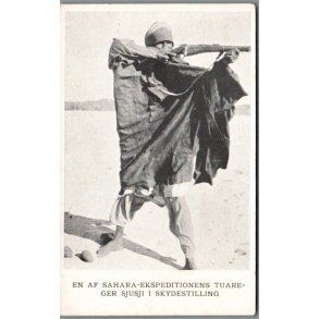 Sahara Ekspeditionens Tuareger Sjusi i skydestilling - Missioner  - Ubrugt