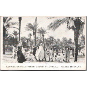 Sahara Ekspeditionen under et ophold i oasen i In Salah - Missioner  - Ubrugt