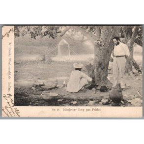 Det danske Missionsselskab  - Missionr Berg p Feltfod -  Indien - Missioner  - Brugt