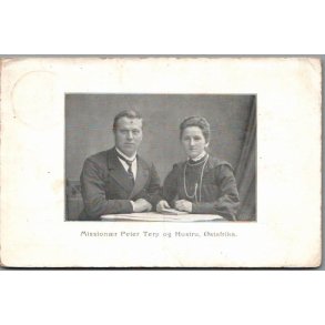 Missionr Peter Terp og Hustru - stafrika - Missioner  - Brugt