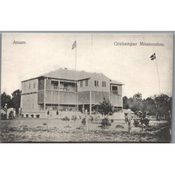 Assam - Grahampur Missionshus - Indien - Missioner  - Ubrugt