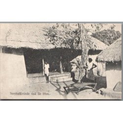 Santhalkvinde ved sit Hus - Indien - Missioner  - Brugt