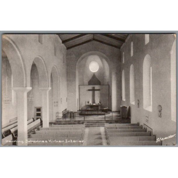 Herning - Johannes Kirken Interi�r - Brugt