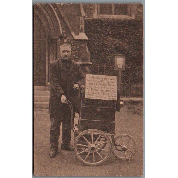 Jordsk�lv - San Francisco 1906 - Dansk Amerikaner - U.SA. - Ubrugt