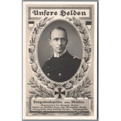 Fregattenkapitan von M�ller - Tyskland - Ubrugt