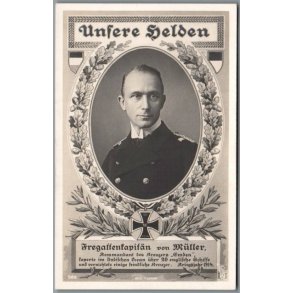 Fregattenkapitan von M�ller - Tyskland - Ubrugt