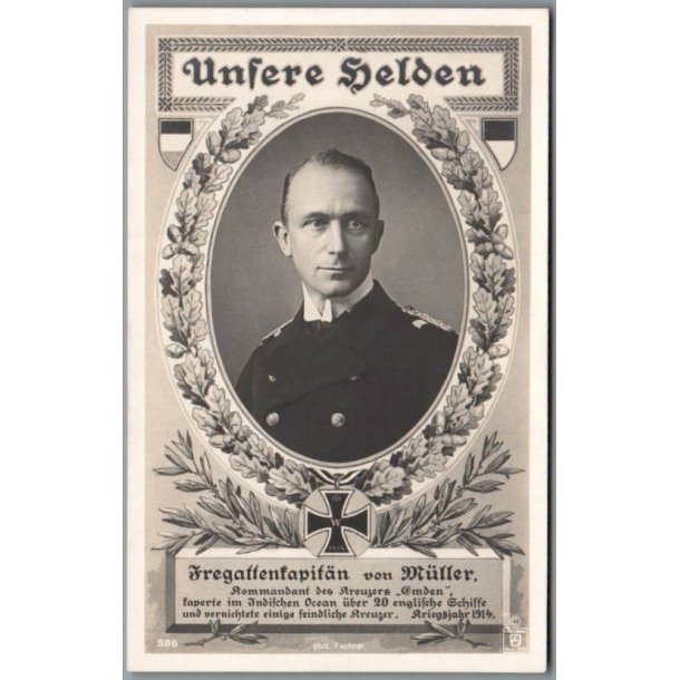 Fregattenkapitan von M�ller - Tyskland - Ubrugt
