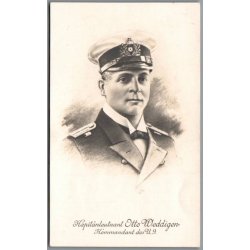Kapitanleutnant Otto Weddingen - Kommandant des U 9 - Tyskland - Ubrugt