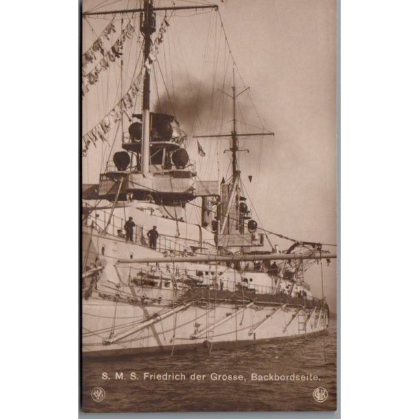 S.M.S. Friedrich der Grosse - Tyskland - Ubrugt