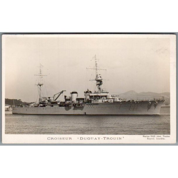 Krigsskib - Croisur "Duguay-Trouin" - Frankrig - Ubrugt