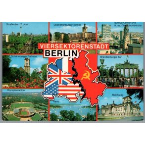 Berlin - Tyskland - Postkort - Ubrugt