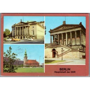 Berlin - Haupstadt der DDR - Postkort - Brugt