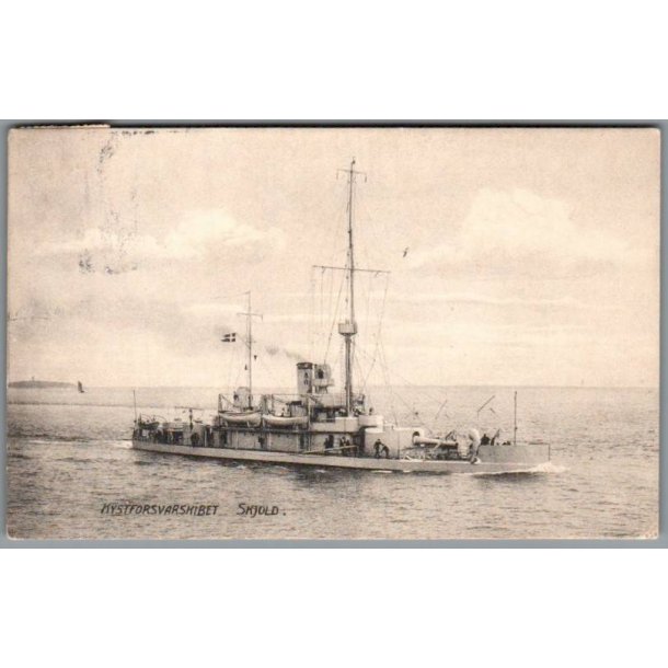 Kystforsvarskibet Skjold - Brugt 