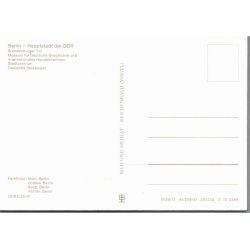 Berlin - Haupstadt der DDR - Postkort - Ubrugt