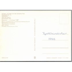 Berlin - Haupstadt der DDR - Postkort - Ubrugt