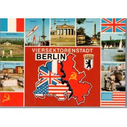 Berlin - Tyskland - Postkort - Ubrugt