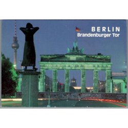 Berlin - Brandenburg Tor -- Tyskland - Postkort - Ubrugt
