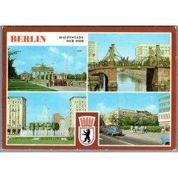 Berlin - Haupstadt der DDR - Postkort - Ubrugt