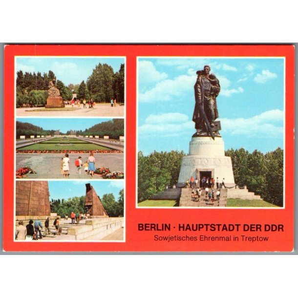 Berlin - Haupstadt der DDR - Postkort - Ubrugt