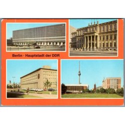Berlin - Haupstadt der DDR - Postkort - Ubrugt