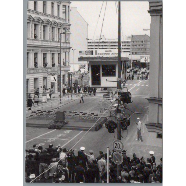 Berlin - Checkpoint Charlie - Postkort - Ubrugt