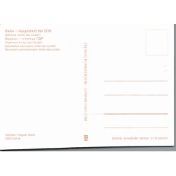 Berlin - Haupstadt der DDR - Postkort - Ubrugt