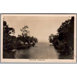 Posted on bord M/S Gribsholm - Bagside p Trinidadkort - Brugt