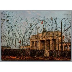 Berlin - Brandenburg Tor --1961 - Tyskland - Postkort - Ubrugt