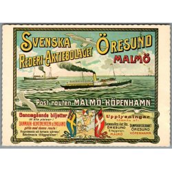 Malm - Kbenhavn - Malm - Ubrugt