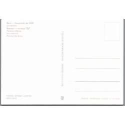 Berlin - Haupstadt der DDR - Postkort - Ubrugt