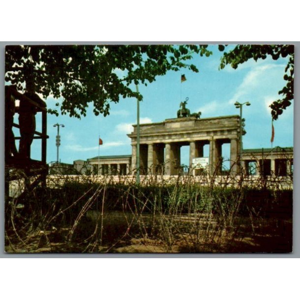 Berlin - Brandenburg Tor - Med Murren - Tyskland - Postkort - Ubrugt