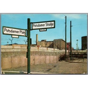 Berlin - Potzdamer Platz - Tyskland - Postkort - Brugt