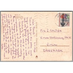 Berlin - Potzdamer Platz - Tyskland - Postkort - Brugt