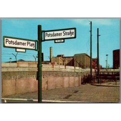 Berlin - Potzdamer Platz - Tyskland - Postkort - Ubrugt