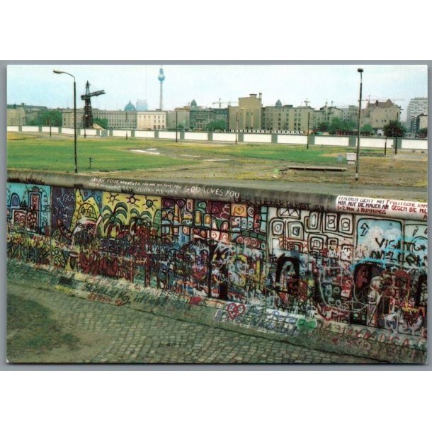 Berlin - Maur am Potzdamer Platz - Tyskland - Postkort - Ubrugt