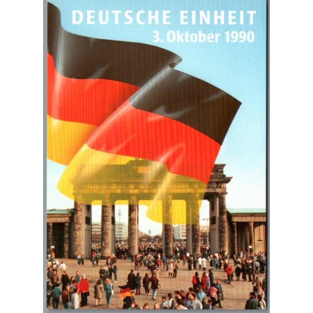 Deutsche Einheit 9. Okyober 1990 - Tyskland - Postkort - Ubrugt
