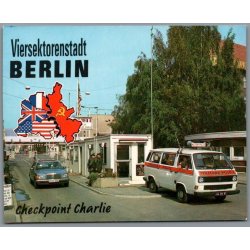 Berlin - Checkpoint Charlie - Postkort - Ubrugt