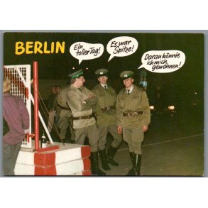 Berlin - Genforening - Muren - Postkort - Tyskland - Ubrugt