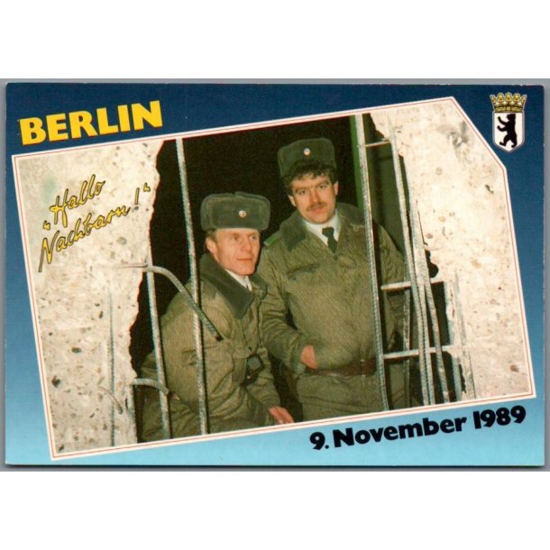 Berlin - 9. Oktober 1990 - Tyskland - Postkort - Ubrugt