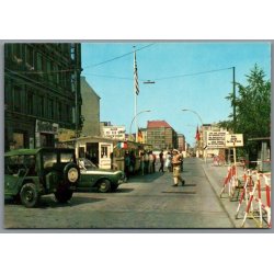 Berlin - Checkpoint Charlie - Postkort - Ubrugt