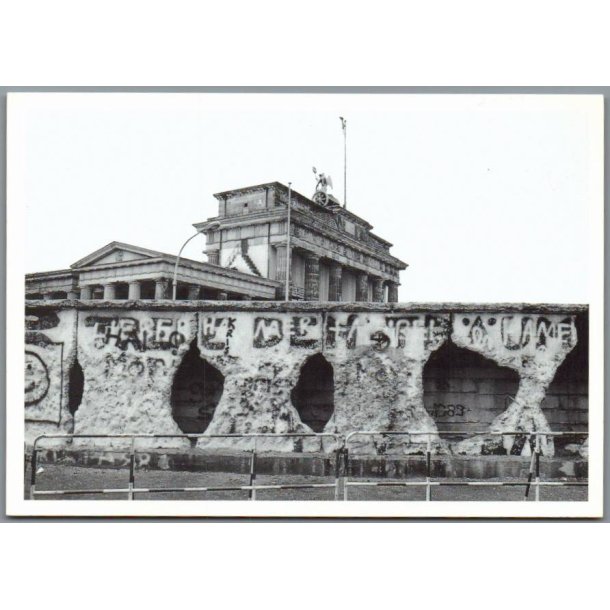 Berlin - Brandenburg Tor - Med Murren - Tyskland - Postkort - Ubrugt