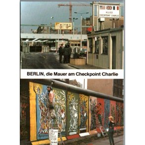 Berlin - Checkpoint Charlie - Postkort - Tyskland - Ubrugt